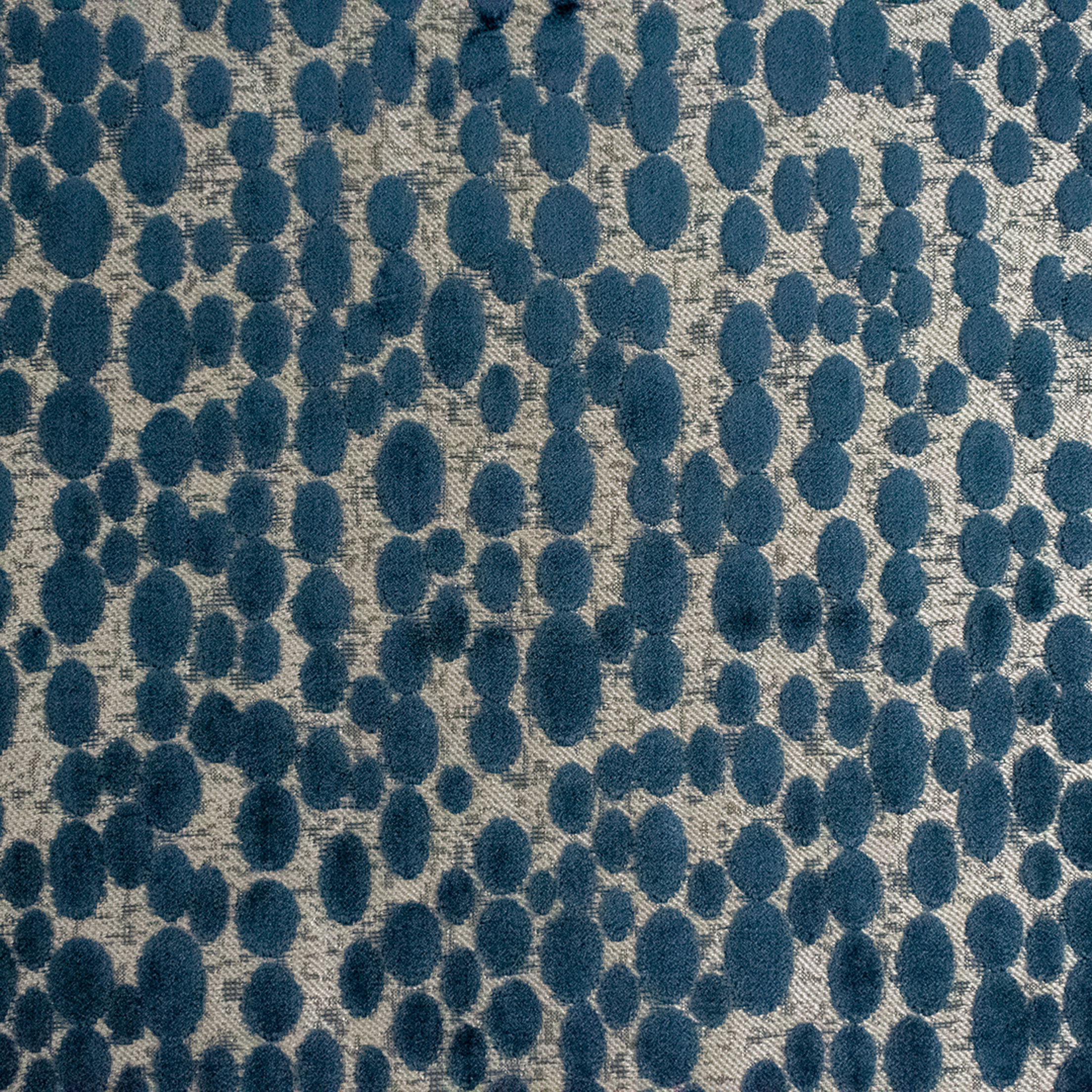 Teal upholstery fabric