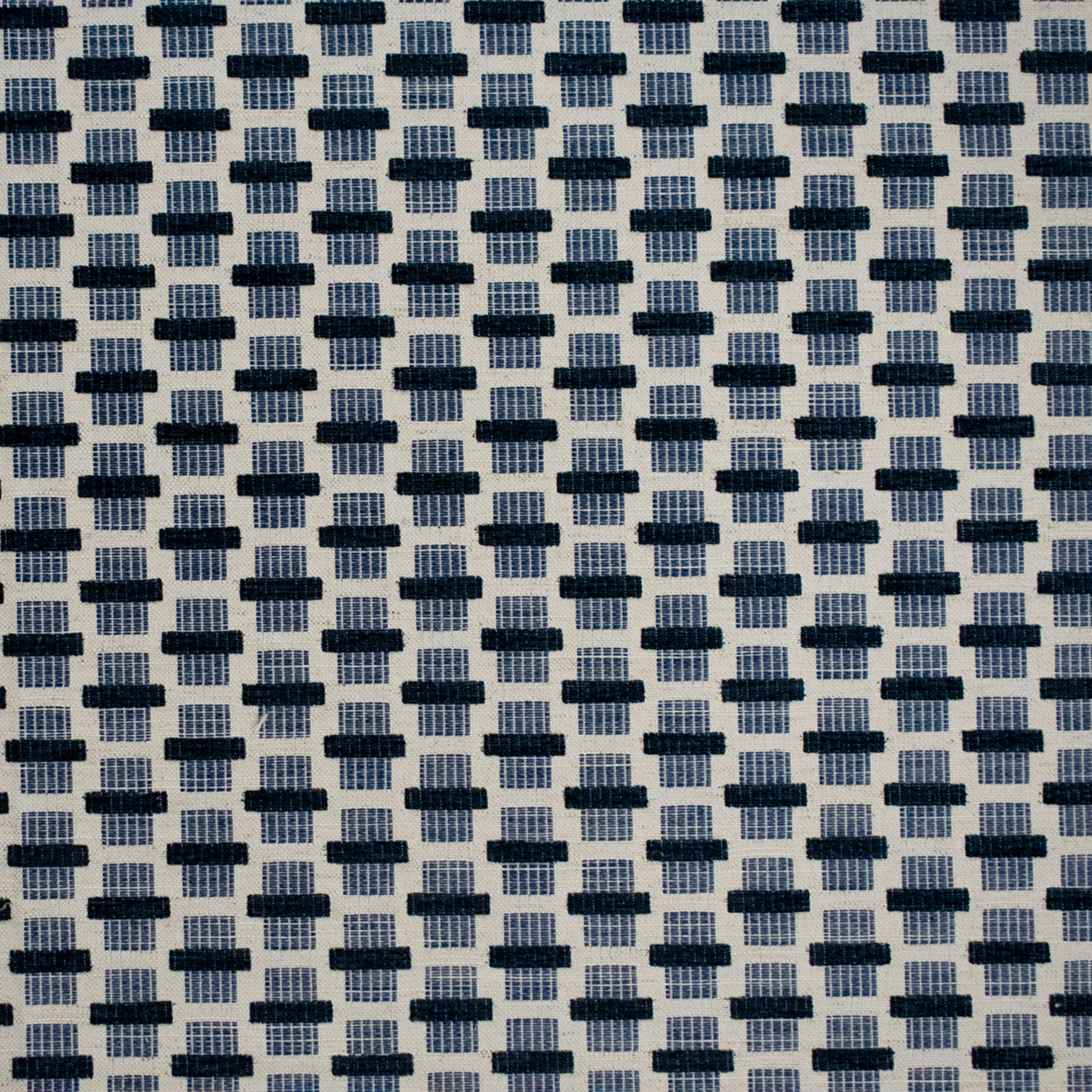 Blue upholstery fabric