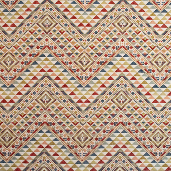 Red upholstery fabric