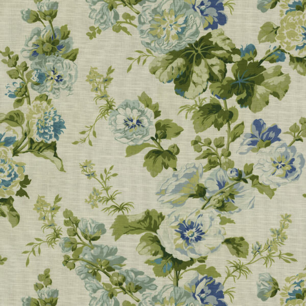 Green upholstery fabric