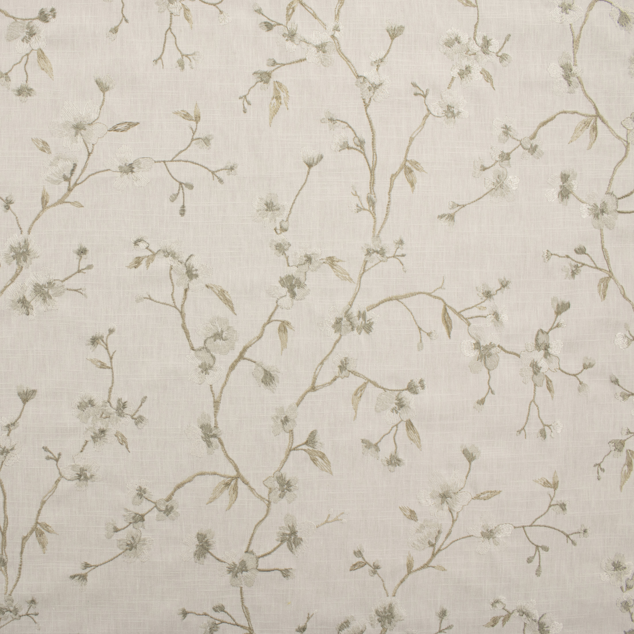 White upholstery fabric