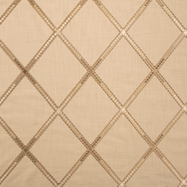 Greenhouse Fabrics S6206 Oatmeal upholstery fabric swatch for sample-first furniture planning
