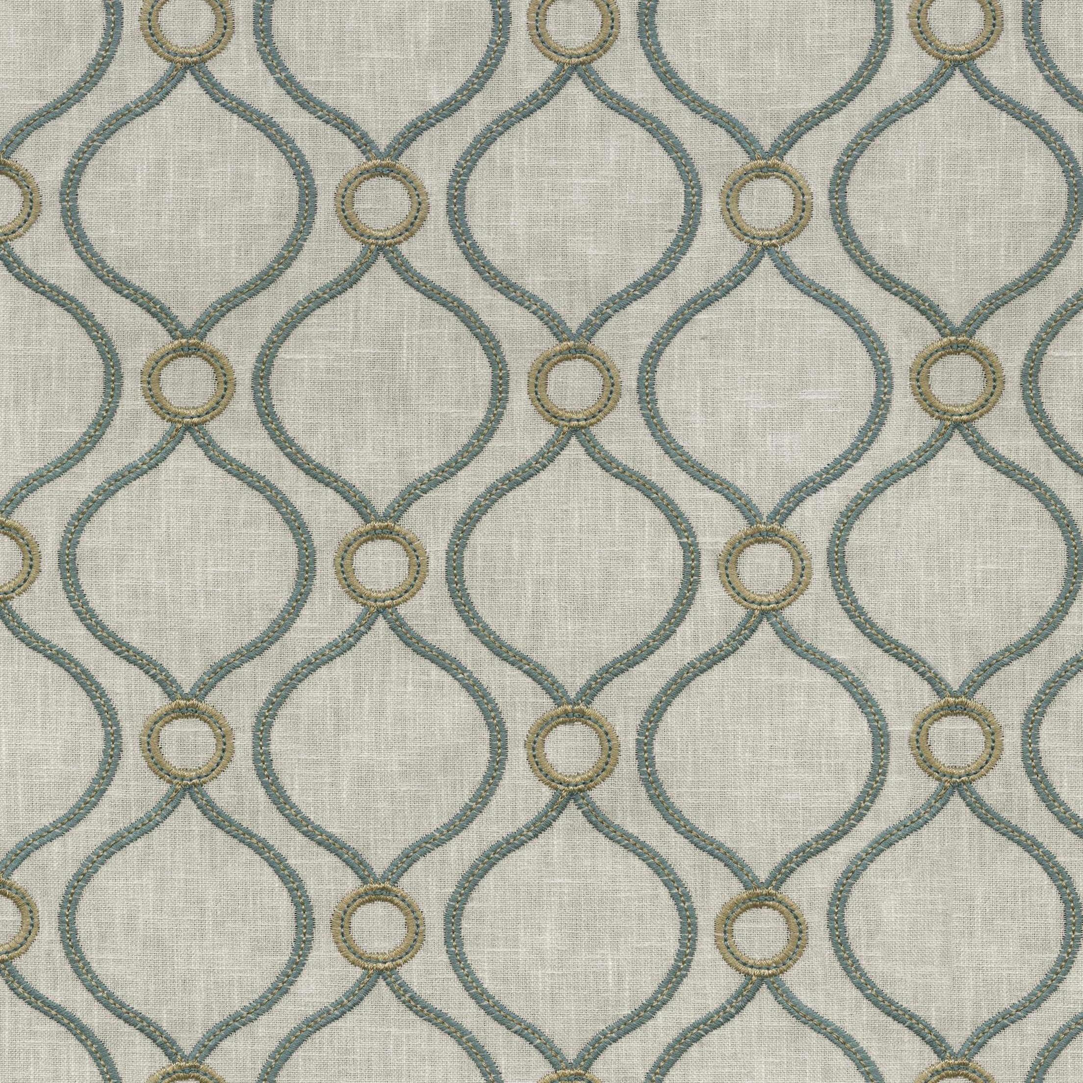 Blue upholstery fabric