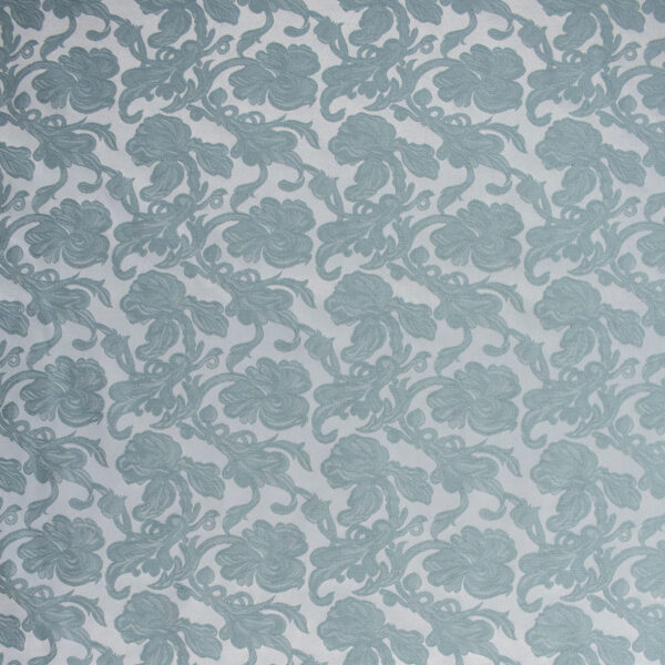 Blue upholstery fabric