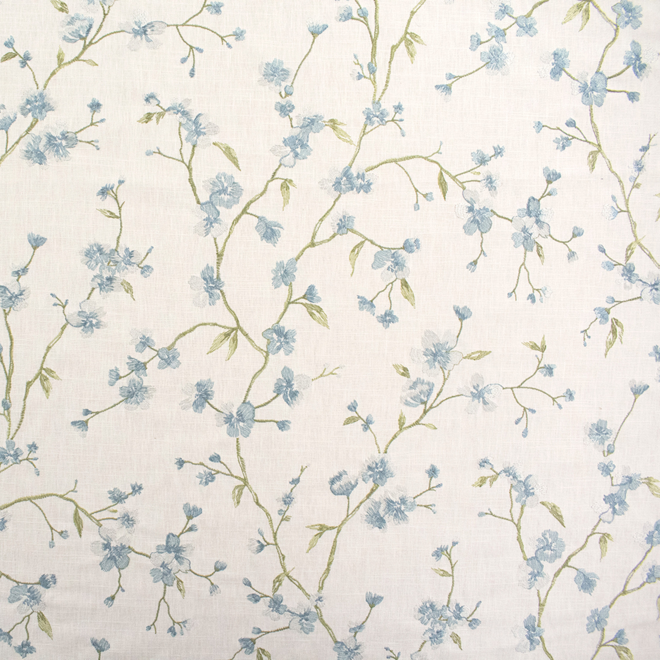 Blue upholstery fabric