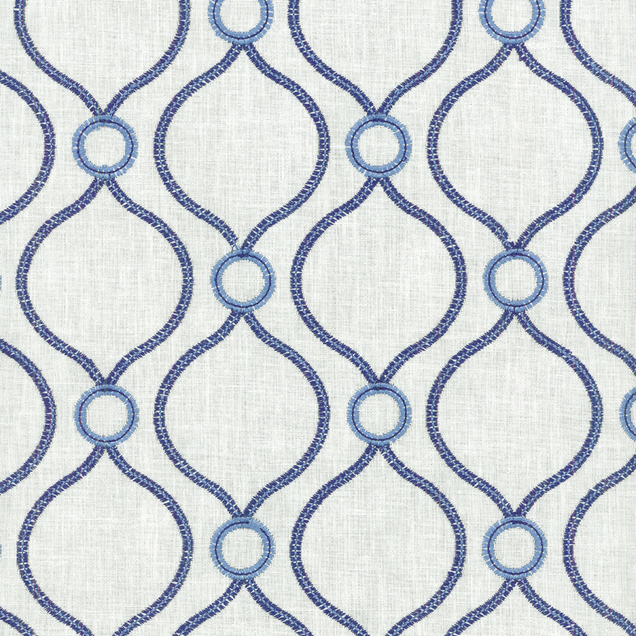 Blue upholstery fabric