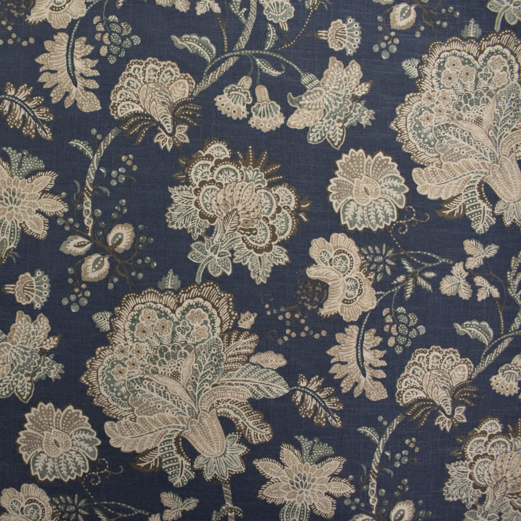 Navy upholstery fabric