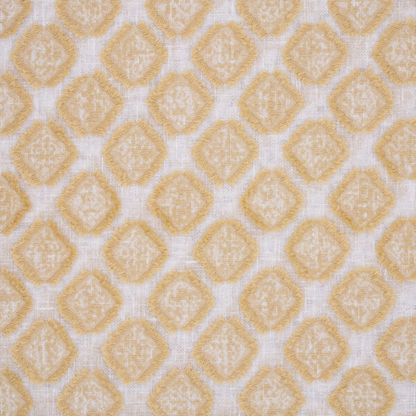 Greenhouse Fabrics S6361 Gold upholstery fabric swatch for sample-first furniture planning