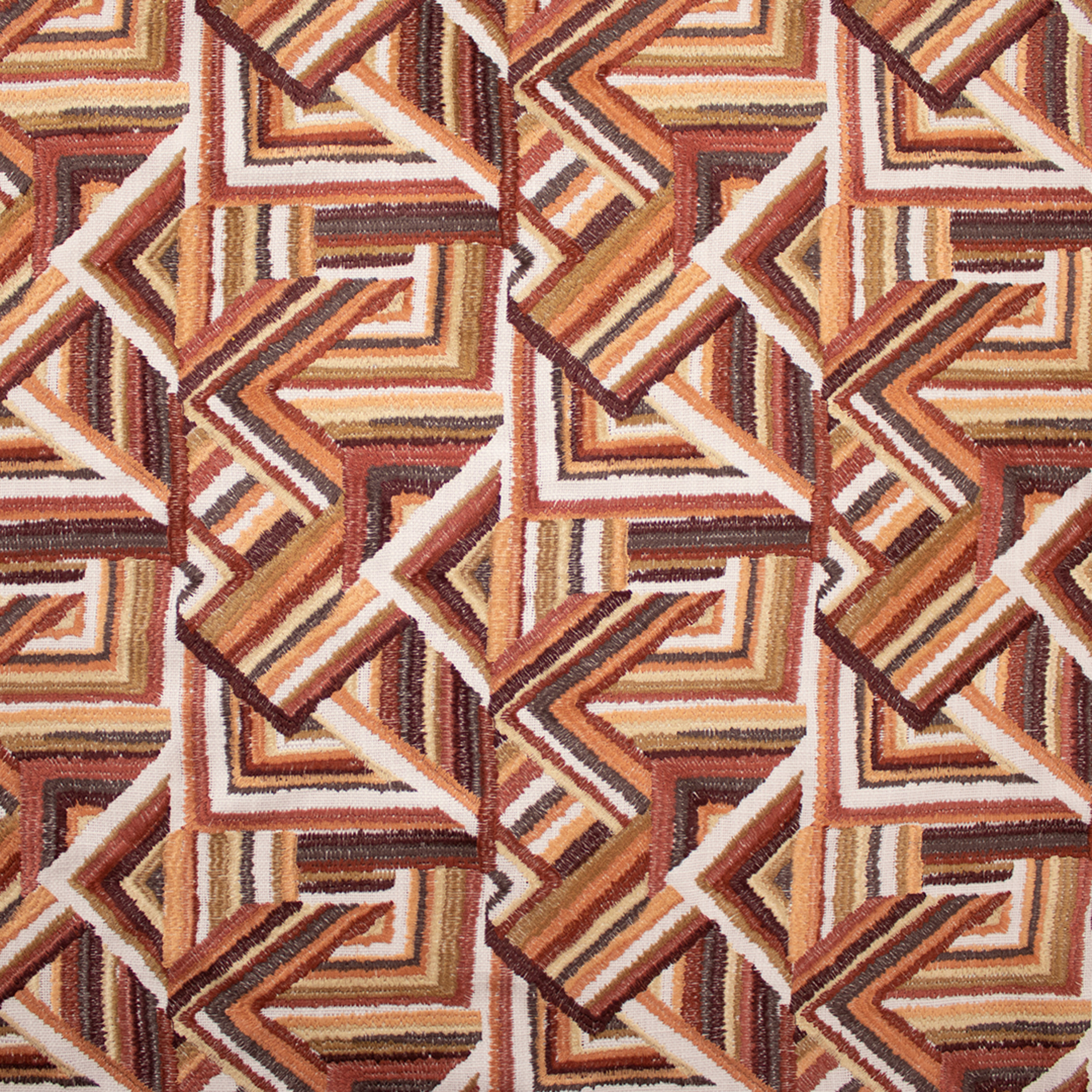 Red upholstery fabric