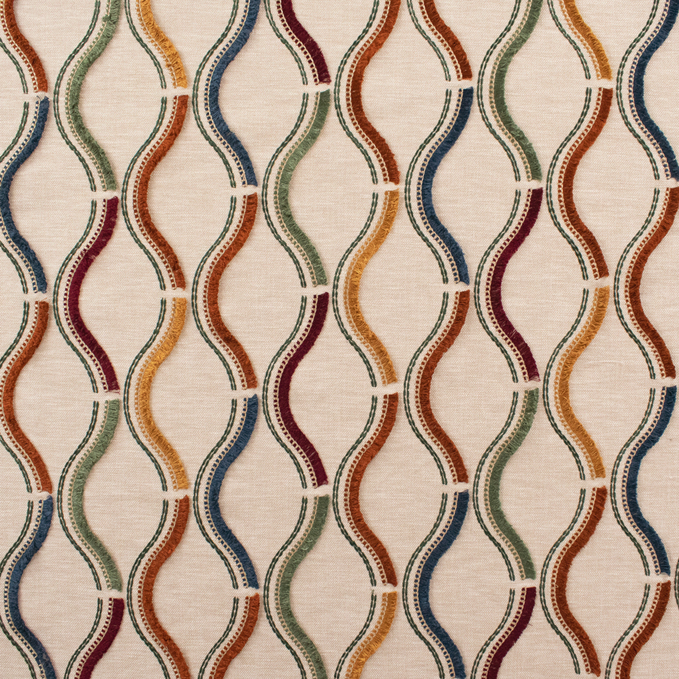 Blue upholstery fabric