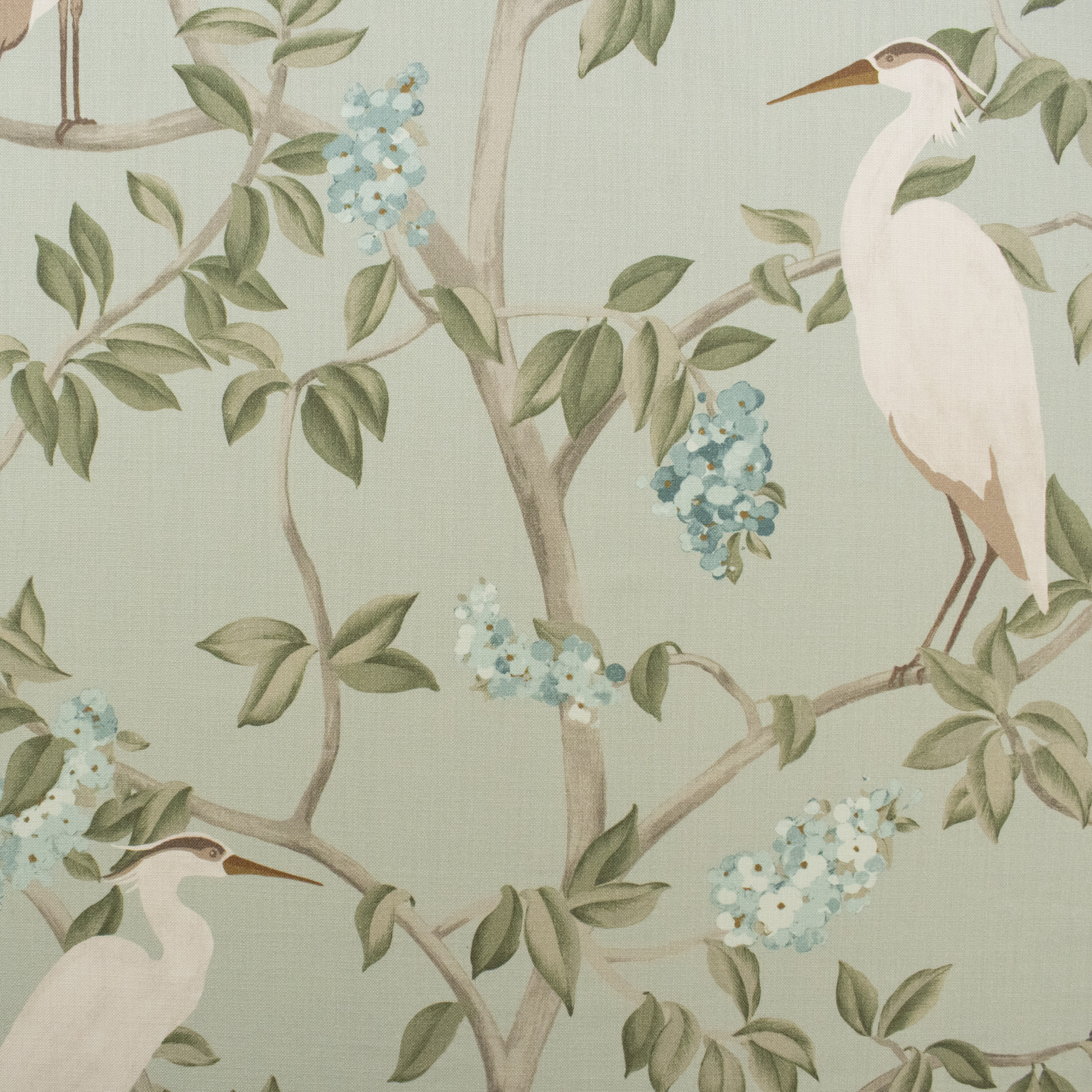 Blue upholstery fabric