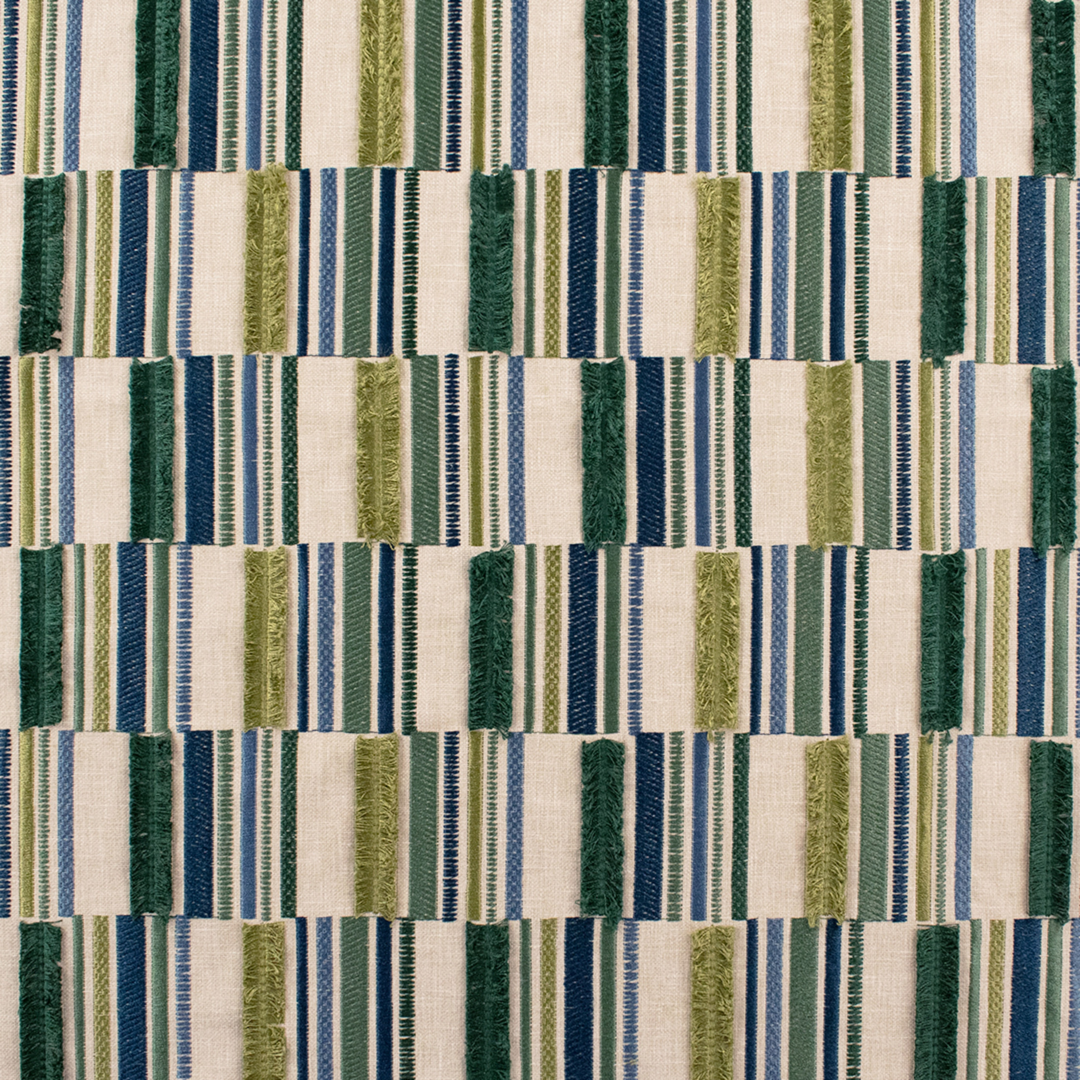 Green upholstery fabric
