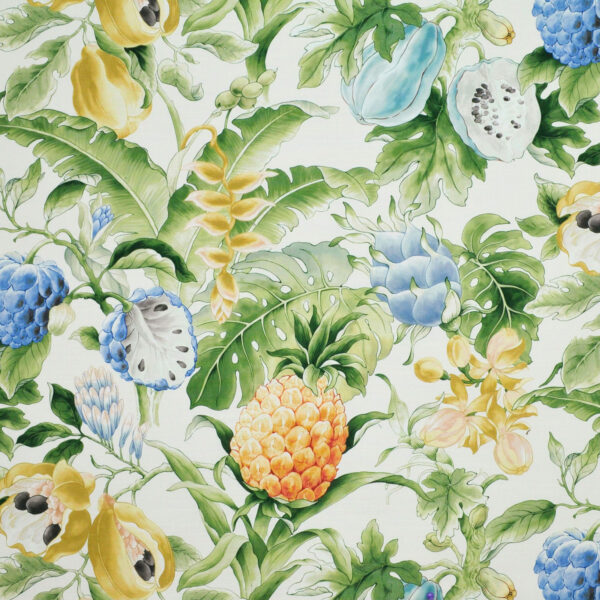 Green upholstery fabric