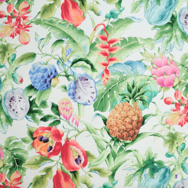Red upholstery fabric