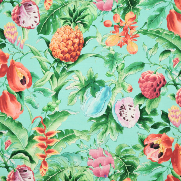 Greenhouse Fabrics S6414 Caribbean upholstery fabric swatch for sample-first furniture planning
