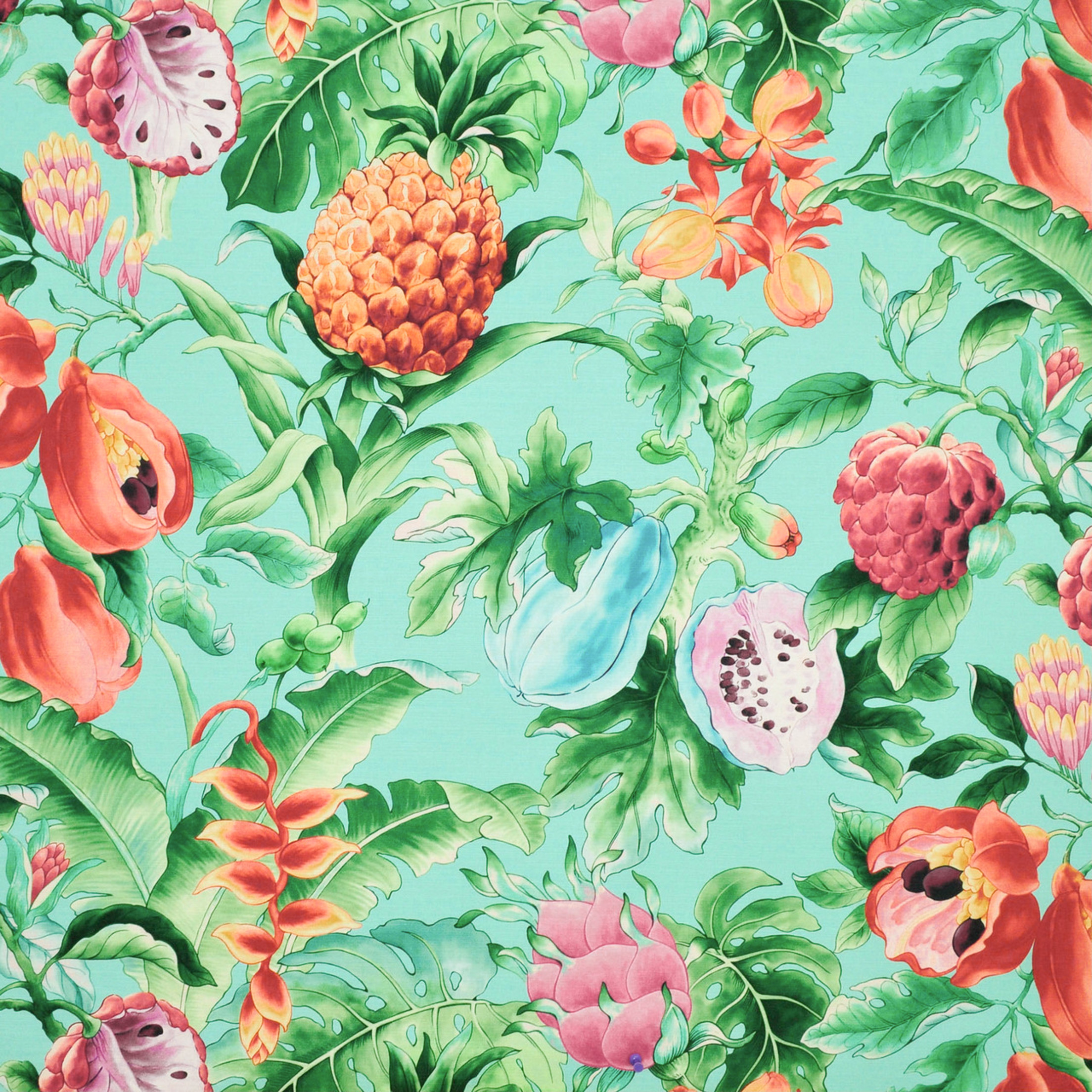 Red upholstery fabric