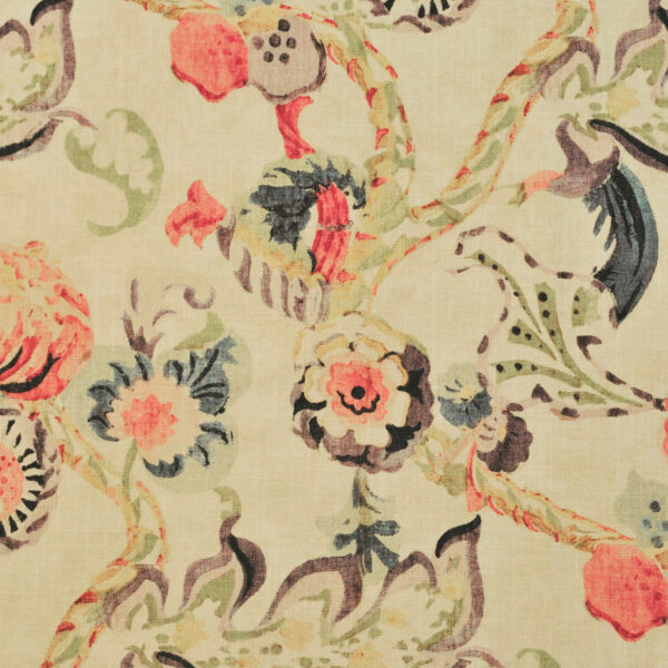 Purple upholstery fabric