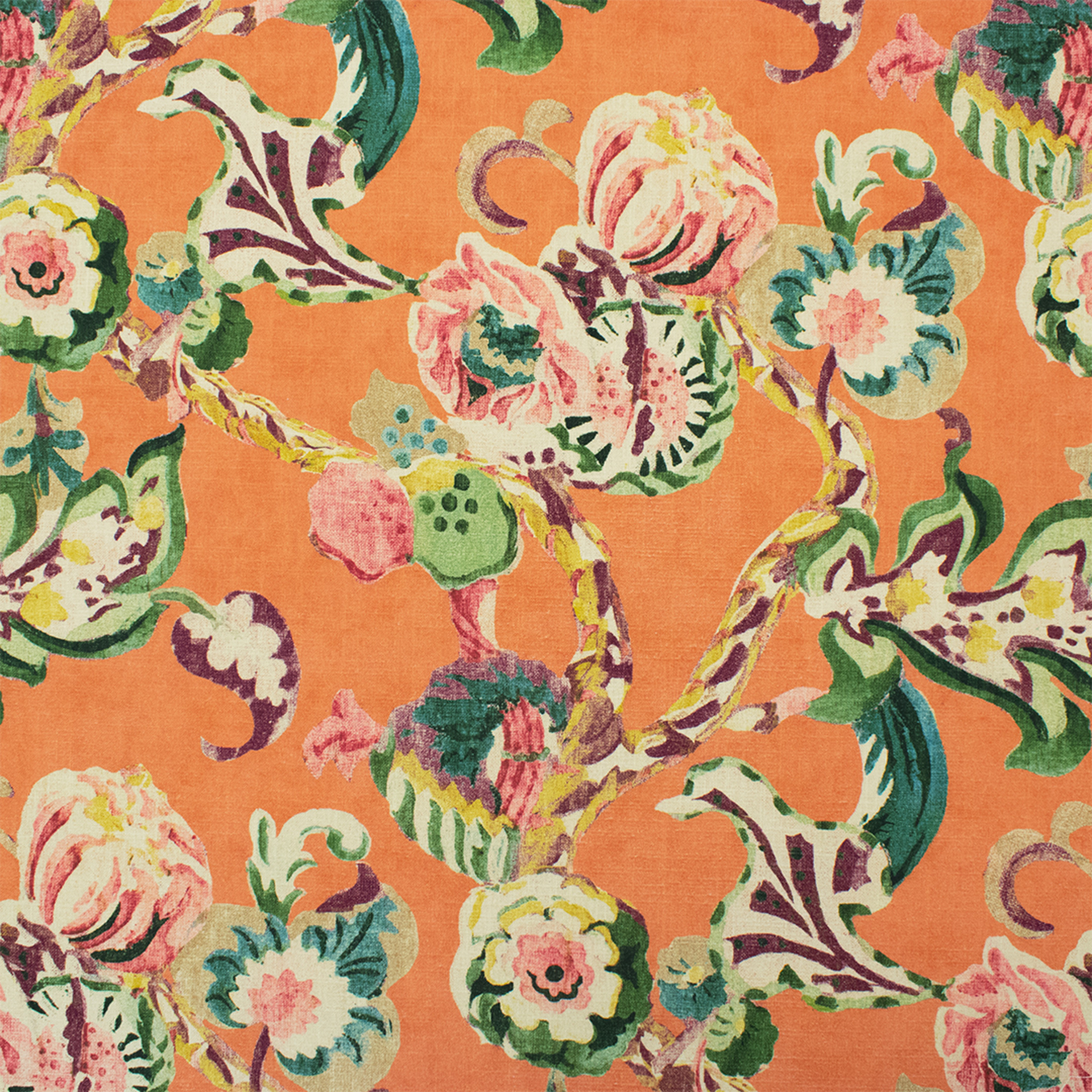 Pink upholstery fabric