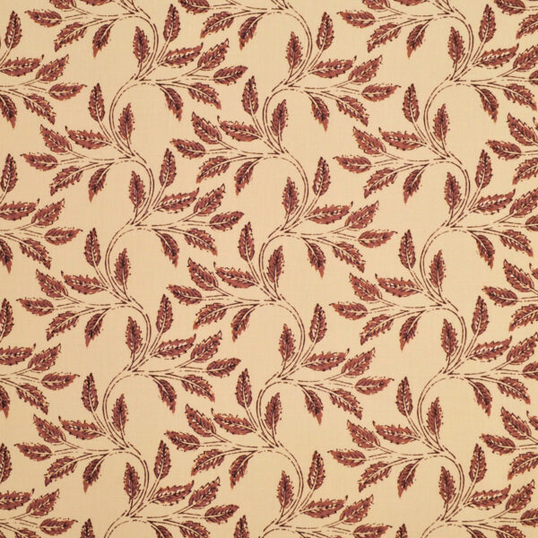 Red upholstery fabric