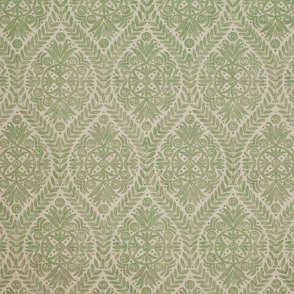 Green upholstery fabric