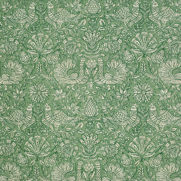 Greenhouse Fabrics S6519 Jade upholstery fabric swatch for sample-first furniture planning