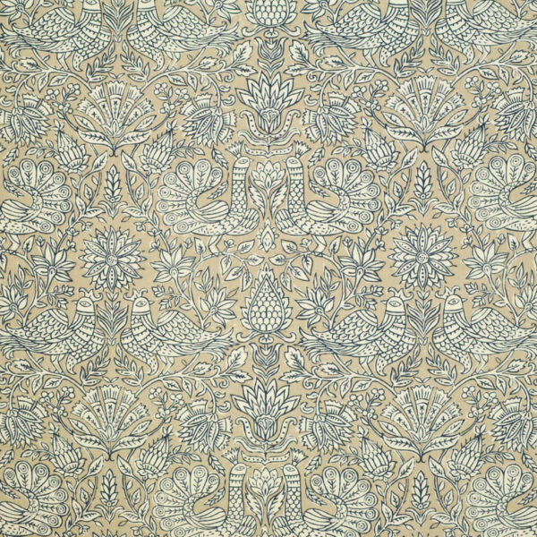 Greenhouse Fabrics S6522 Yale Blue upholstery fabric swatch for sample-first furniture planning
