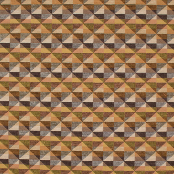 Orange upholstery fabric