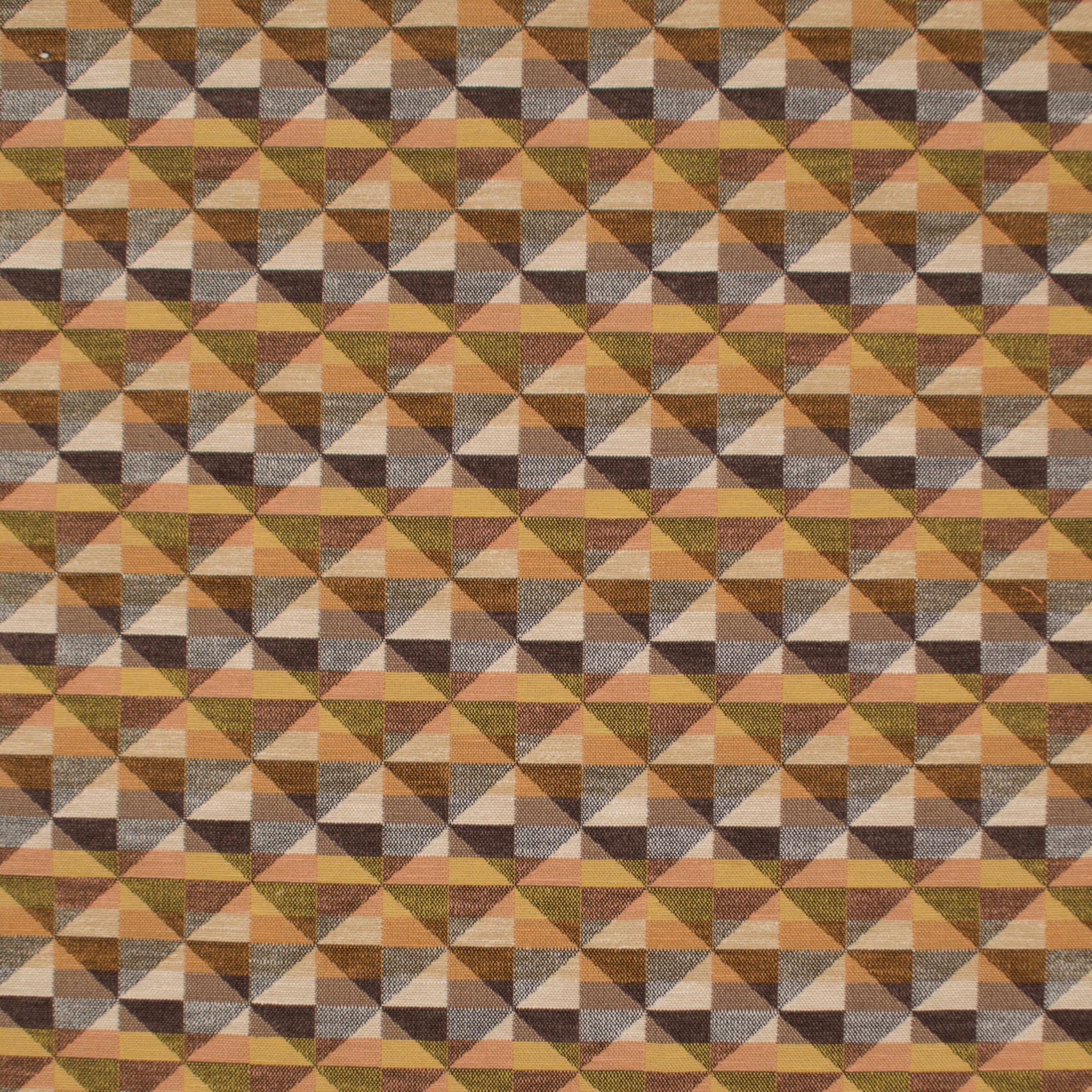 Orange upholstery fabric