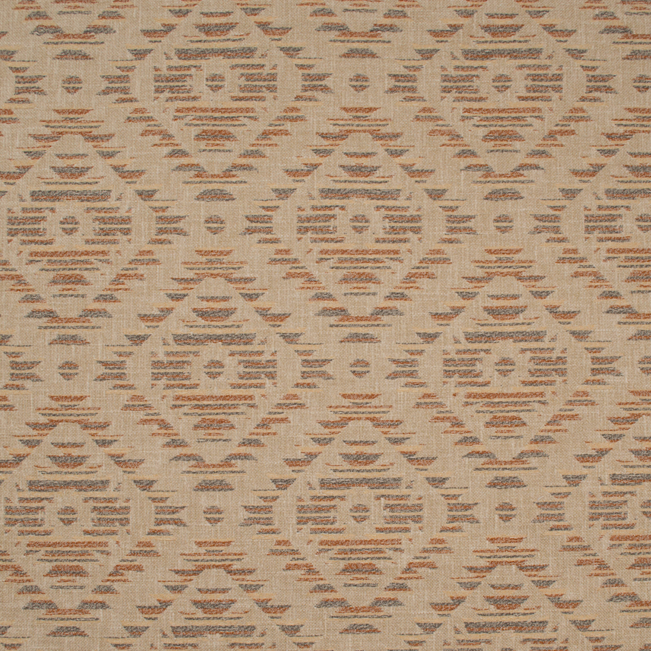 Orange upholstery fabric