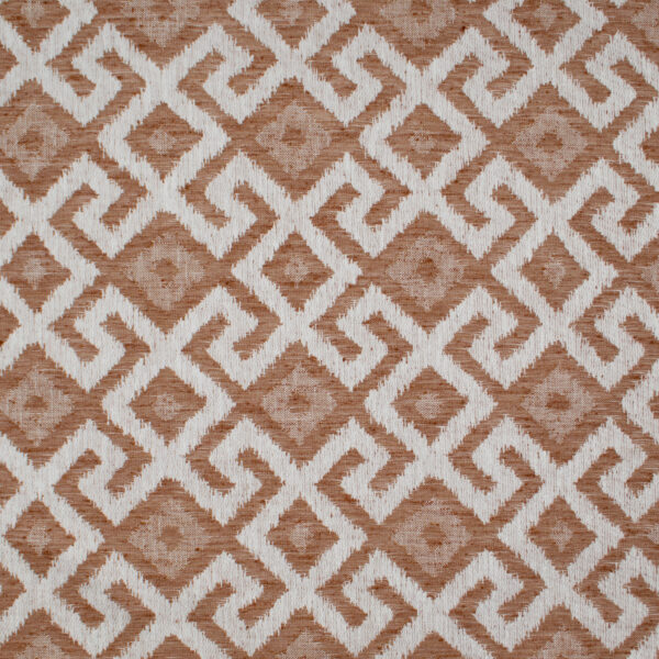 Orange upholstery fabric