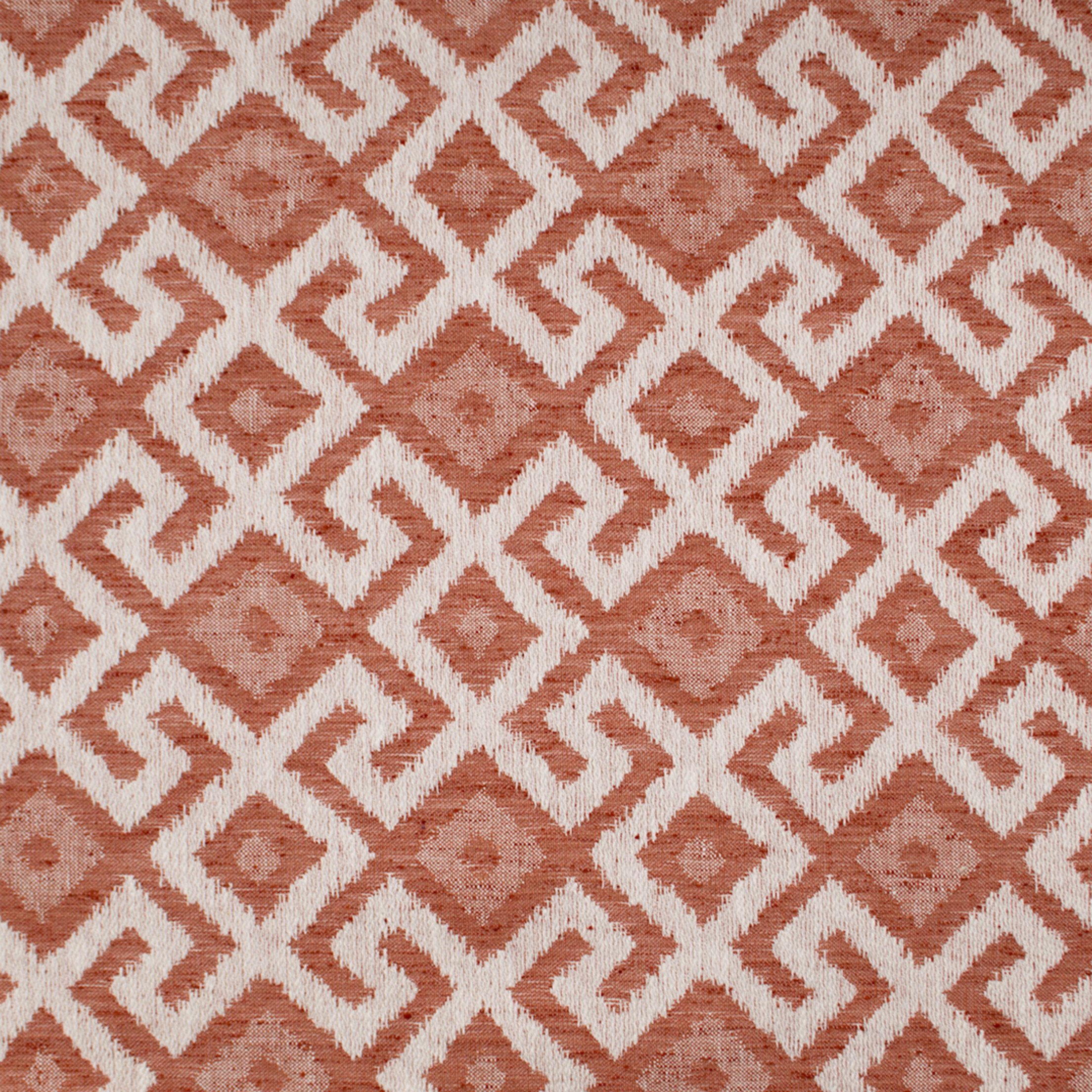 Orange upholstery fabric