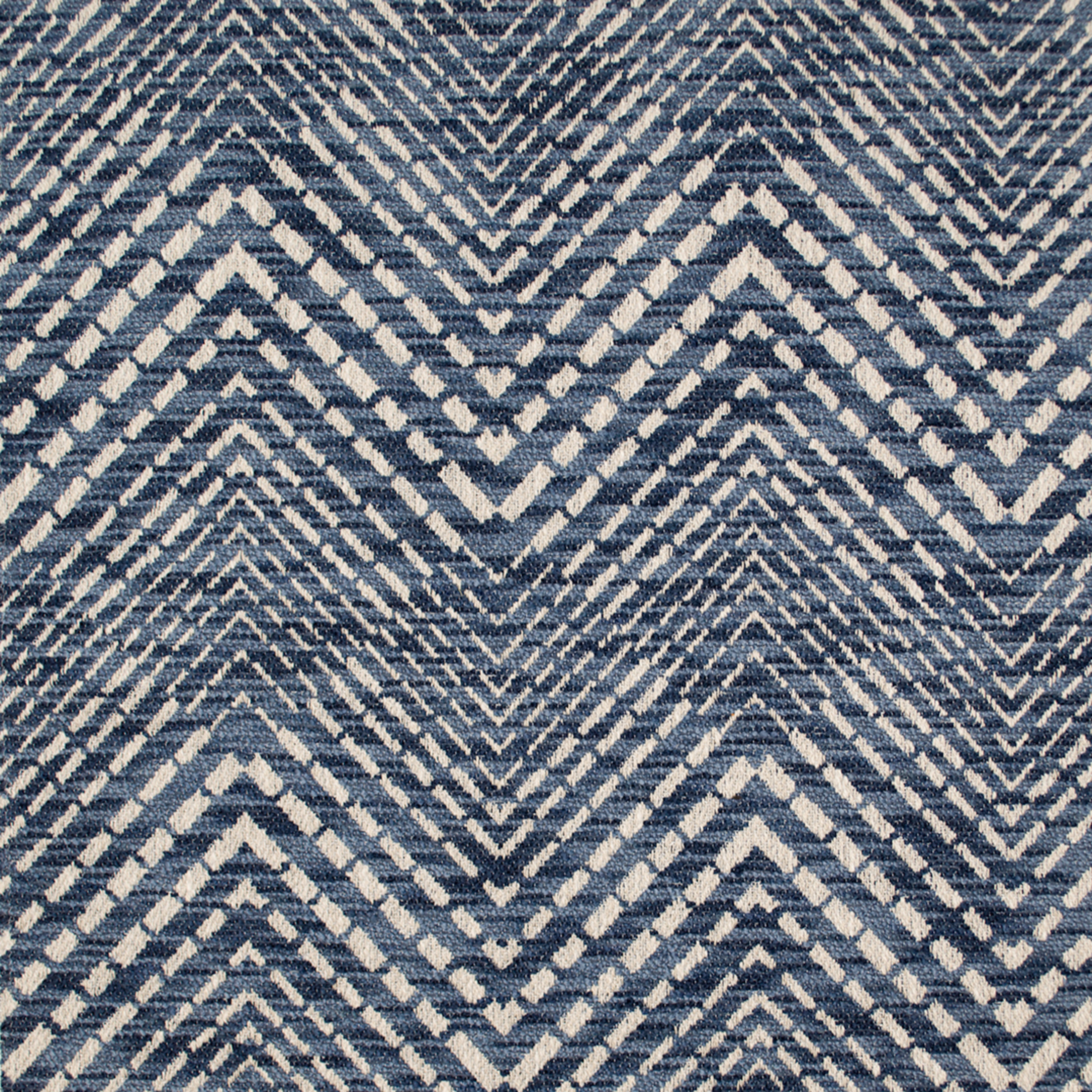 Blue upholstery fabric