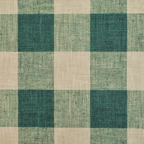 Green upholstery fabric