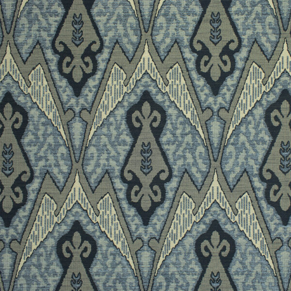 Greenhouse Fabrics S6773 Indigo upholstery fabric swatch for sample-first furniture planning
