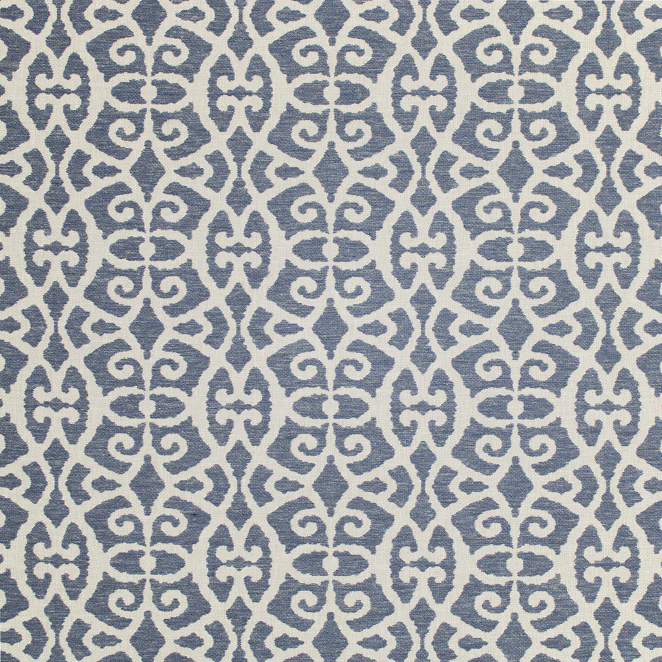 Blue upholstery fabric