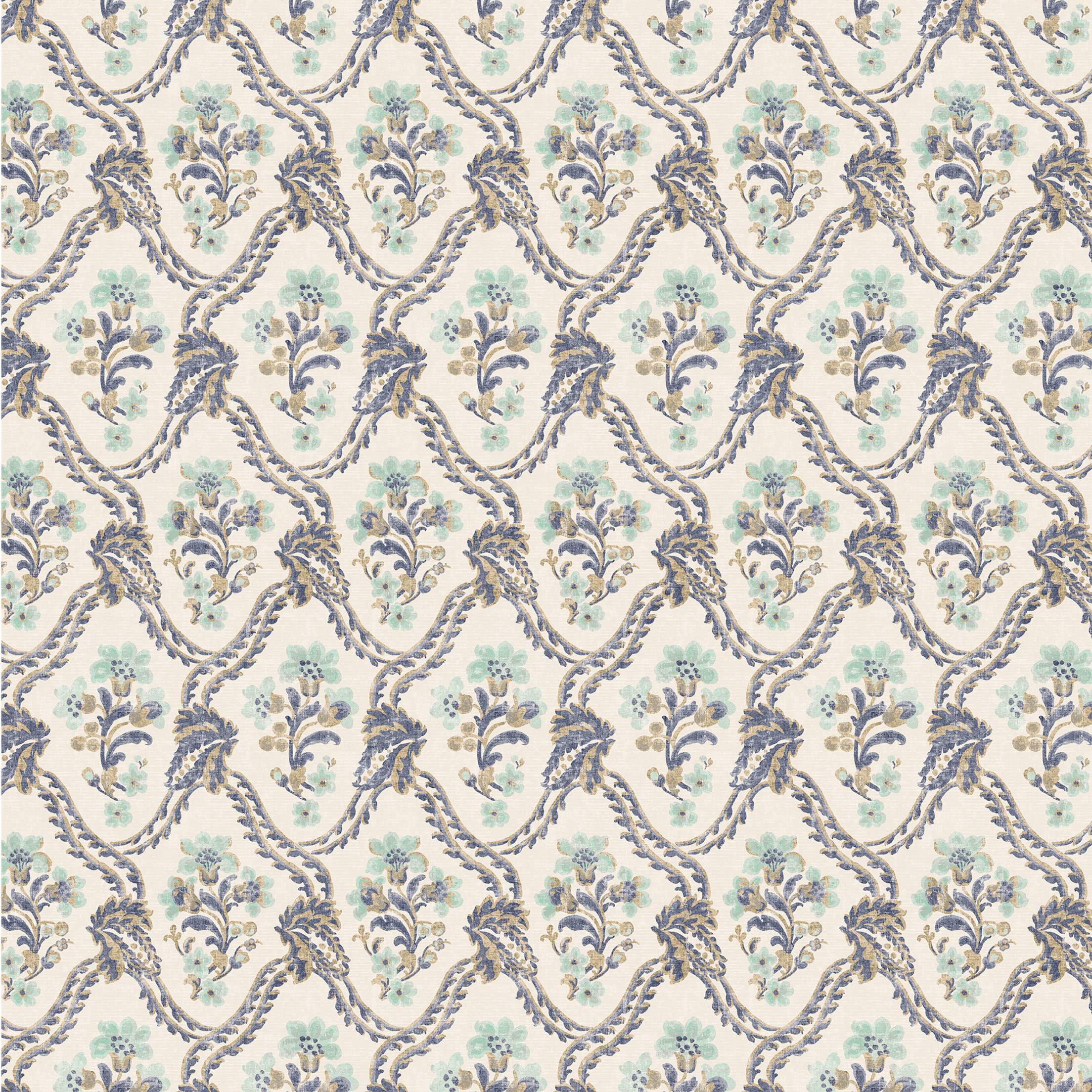 Blue upholstery fabric
