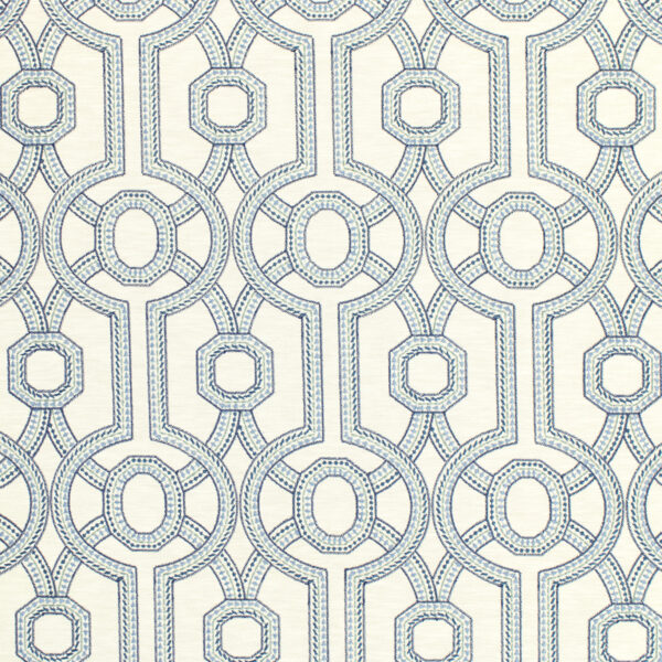 Greenhouse Fabrics S6848 Nautic upholstery fabric swatch for sample-first furniture planning