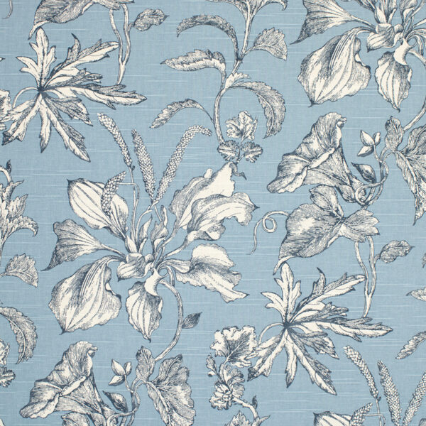 Greenhouse Fabrics S6852 Sky Blue upholstery fabric swatch for sample-first furniture planning