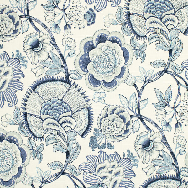 Greenhouse Fabrics S6857 Lapis upholstery fabric swatch for sample-first furniture planning