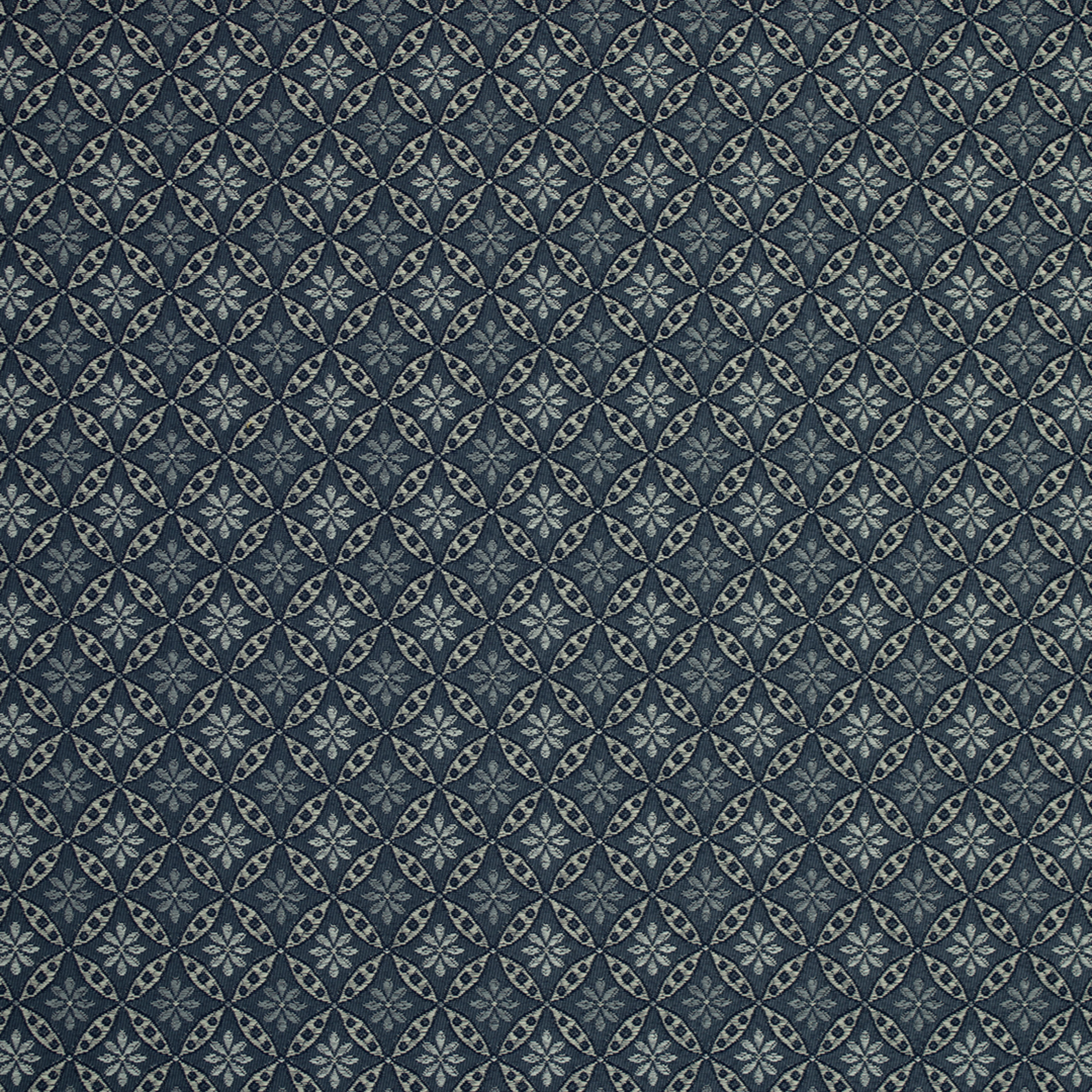 Blue upholstery fabric