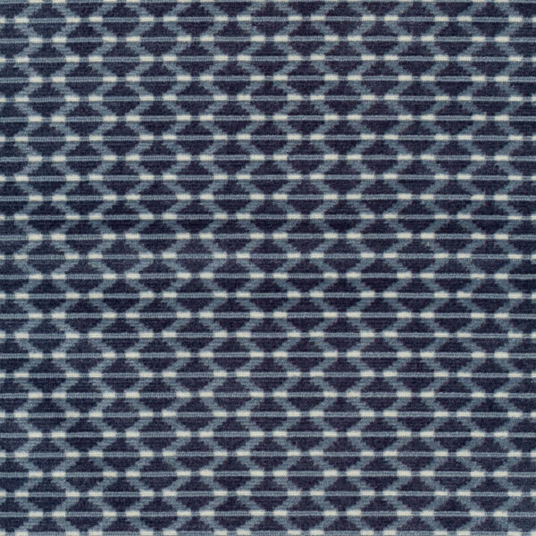 Greenhouse Fabrics S6864 Indigo upholstery fabric swatch for sample-first furniture planning