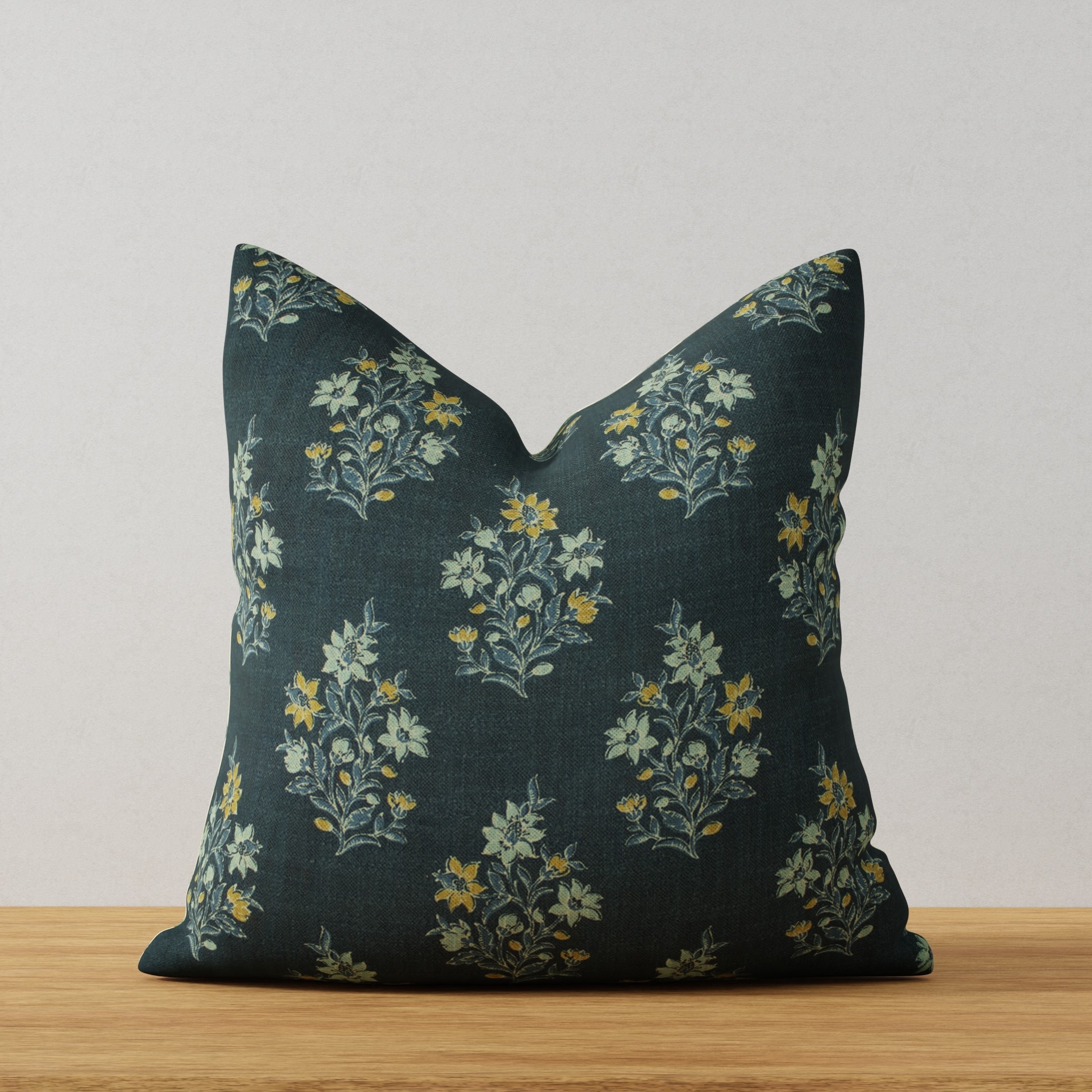 Blue upholstery fabric