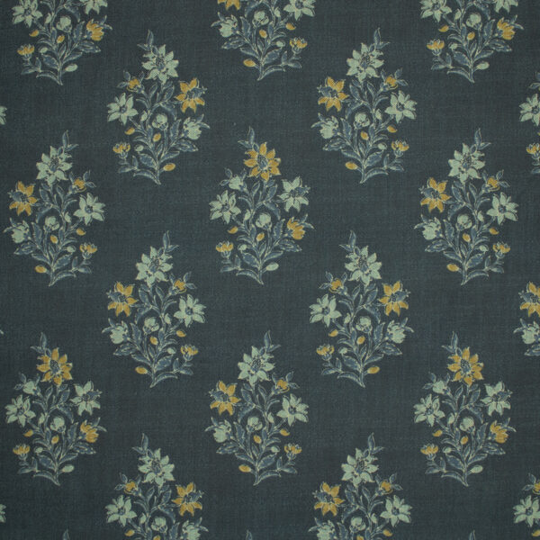 Greenhouse Fabrics S6902 Indigo upholstery fabric swatch for sample-first furniture planning