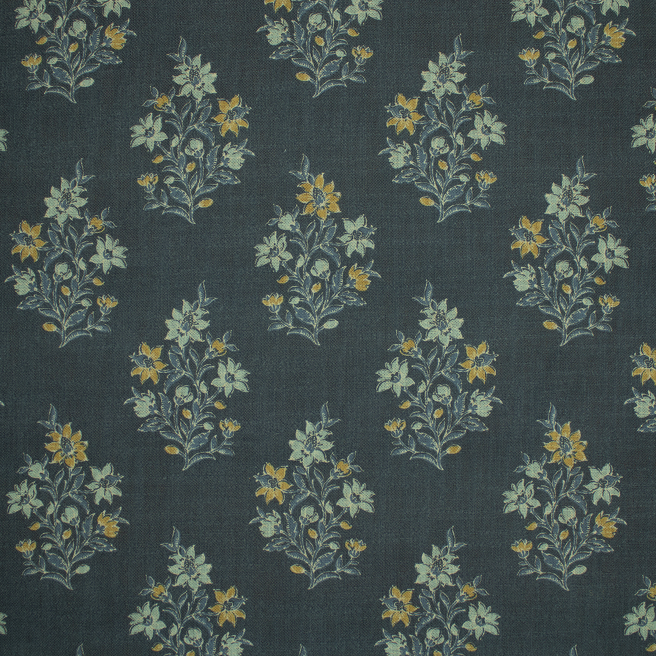 Teal upholstery fabric