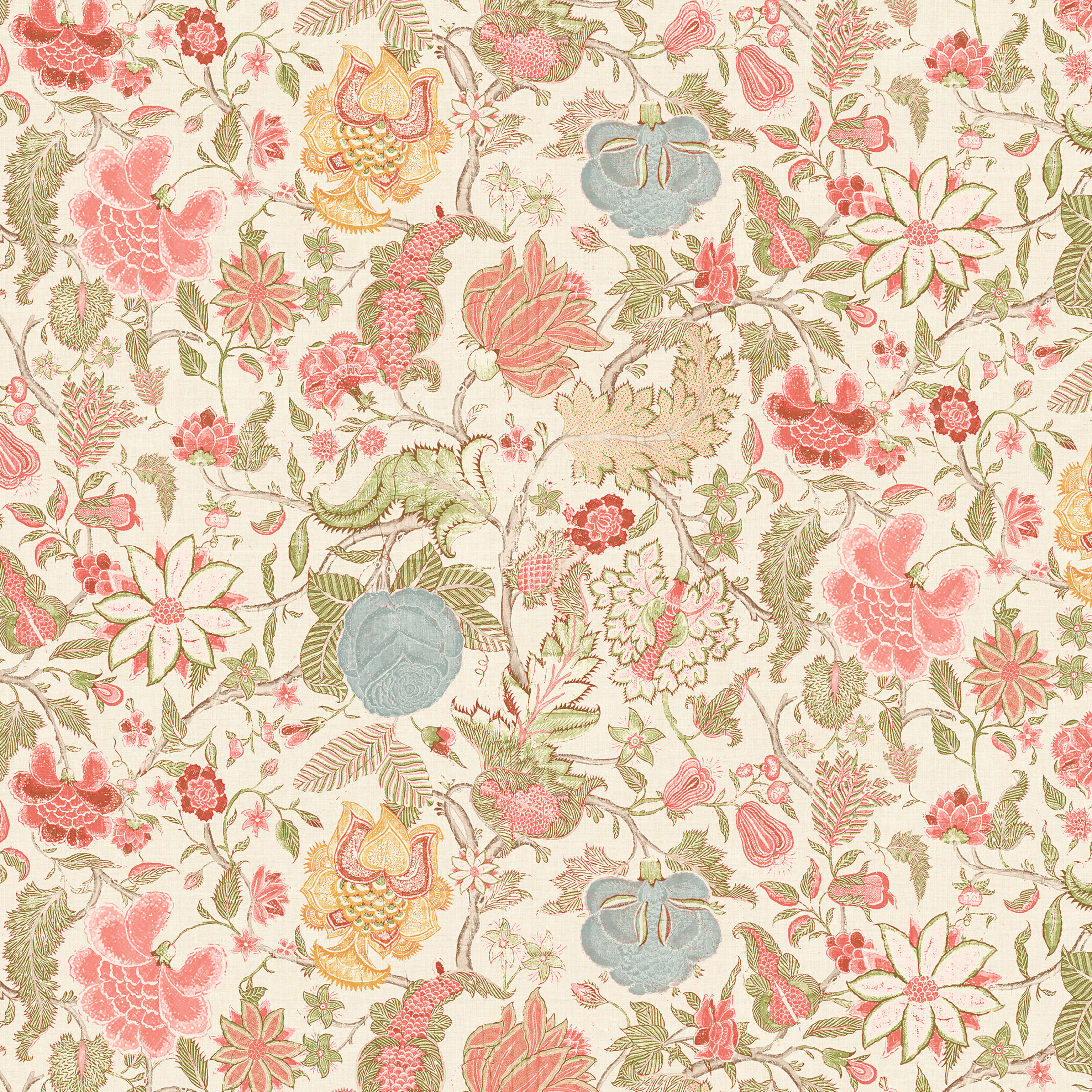Pink upholstery fabric
