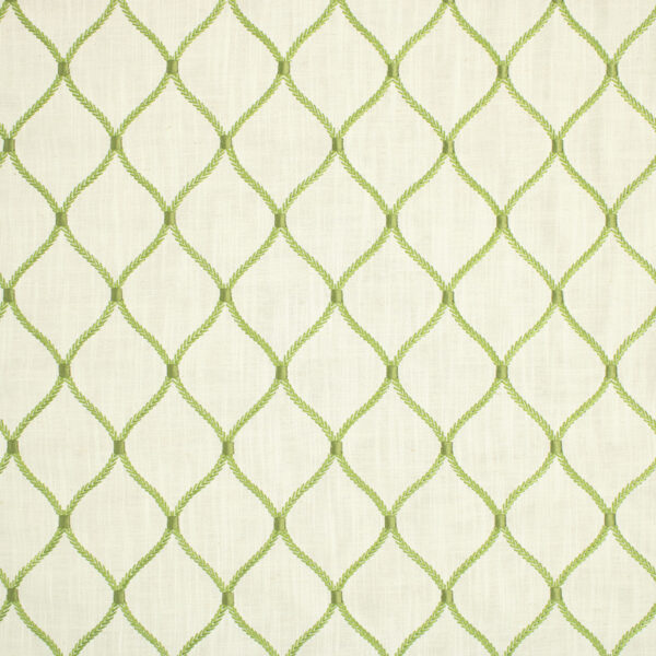 Green upholstery fabric