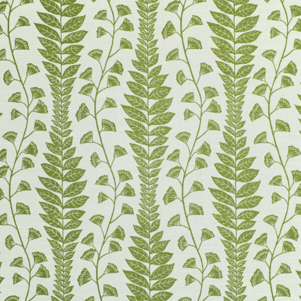 Green upholstery fabric