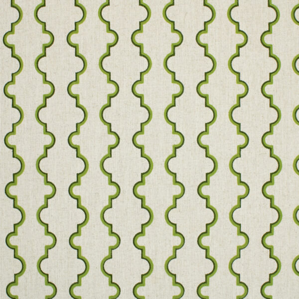 Green upholstery fabric