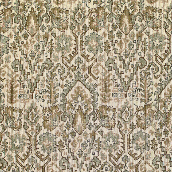 Green upholstery fabric