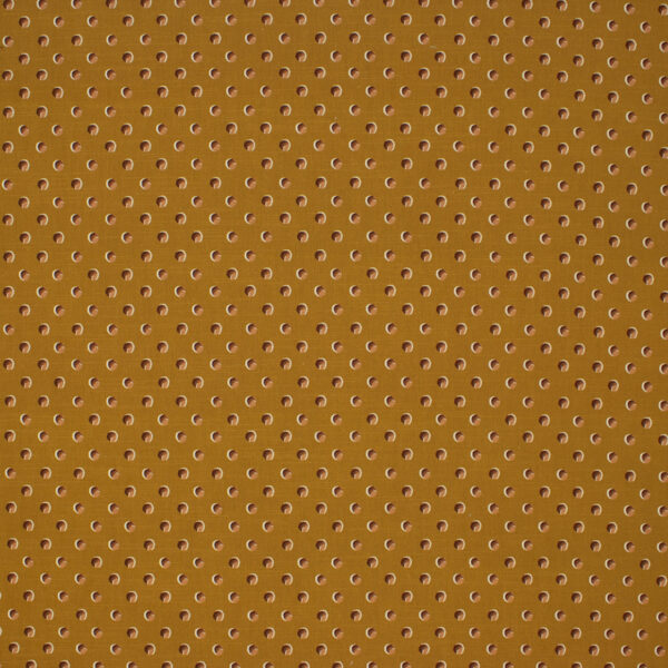 Orange upholstery fabric